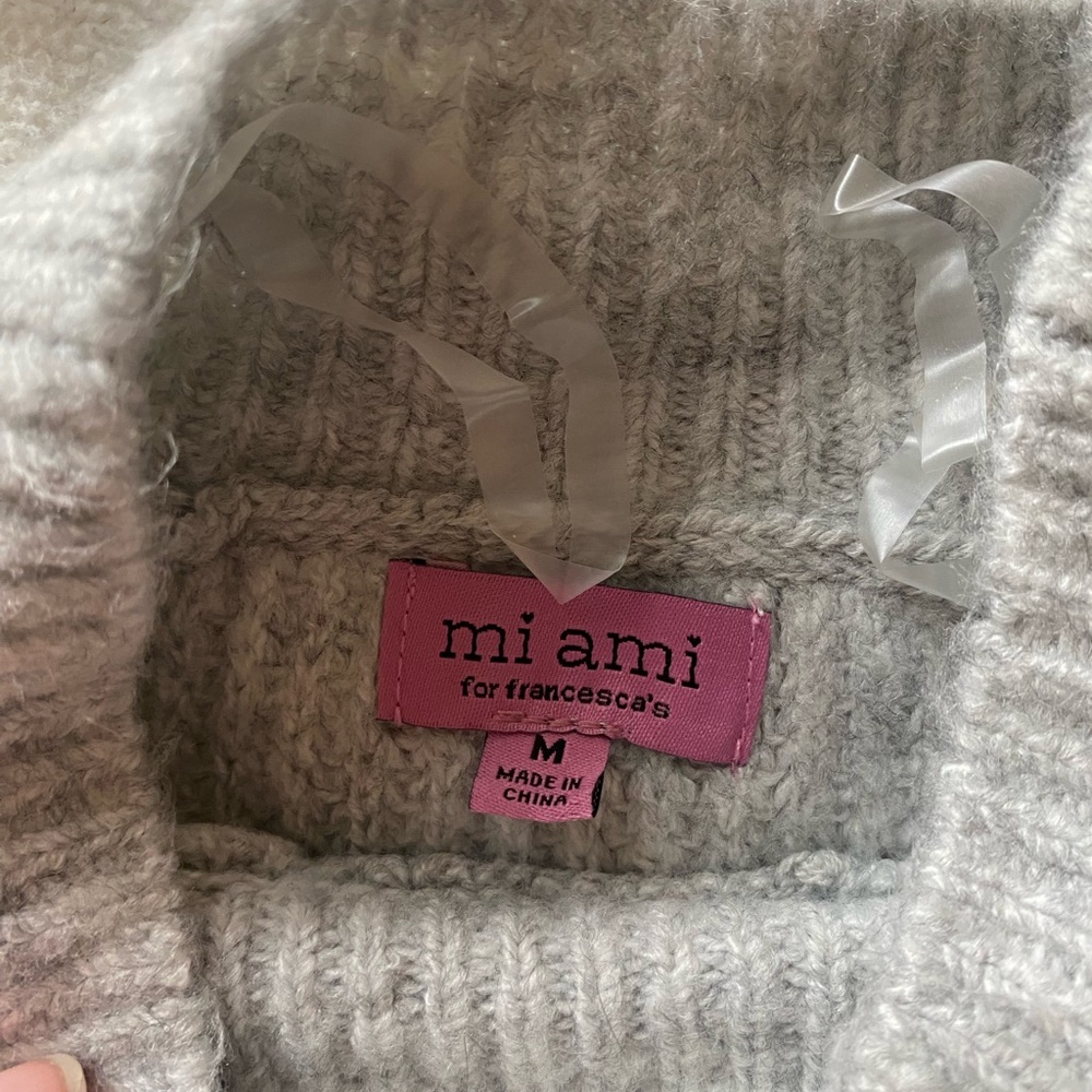 Grey Francesca’s sweater dress